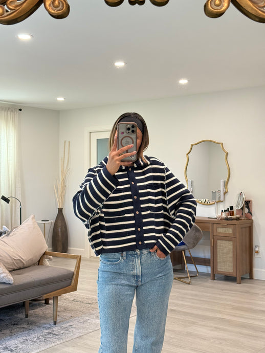 Stripe Knit Sweater