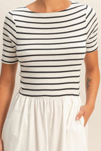 Load image into Gallery viewer, Stripe Midi Dress