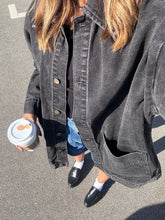 Load image into Gallery viewer, Oversized Denim Jacket