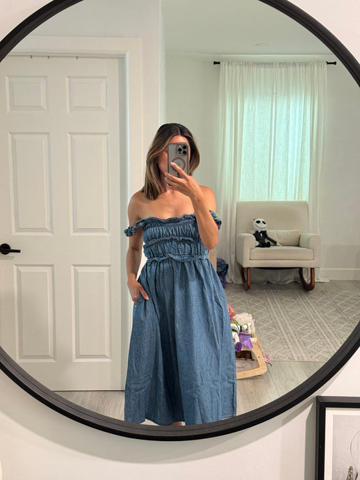 Aileen Denim Dress