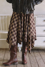 Load image into Gallery viewer, Plaid skirt