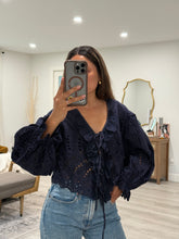 Load image into Gallery viewer, Eyelet Blouse