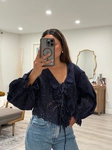 Eyelet Blouse