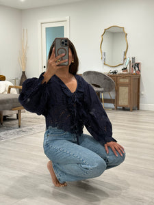 Eyelet Blouse