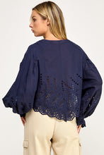 Load image into Gallery viewer, Eyelet Blouse