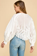 Load image into Gallery viewer, Eyelet Blouse