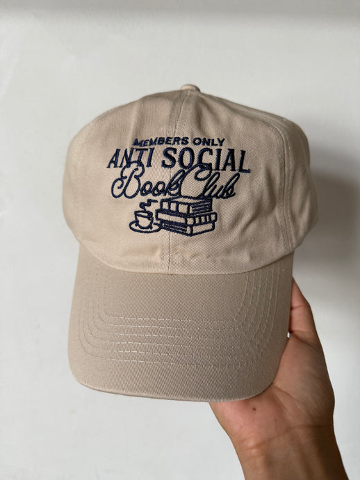 Book Club Baseball Cap