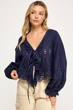 Load image into Gallery viewer, Eyelet Blouse
