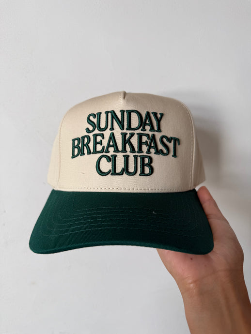 Sunday Breakfast Club Hat