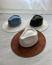 Load image into Gallery viewer, Two Toned Fedora Hat