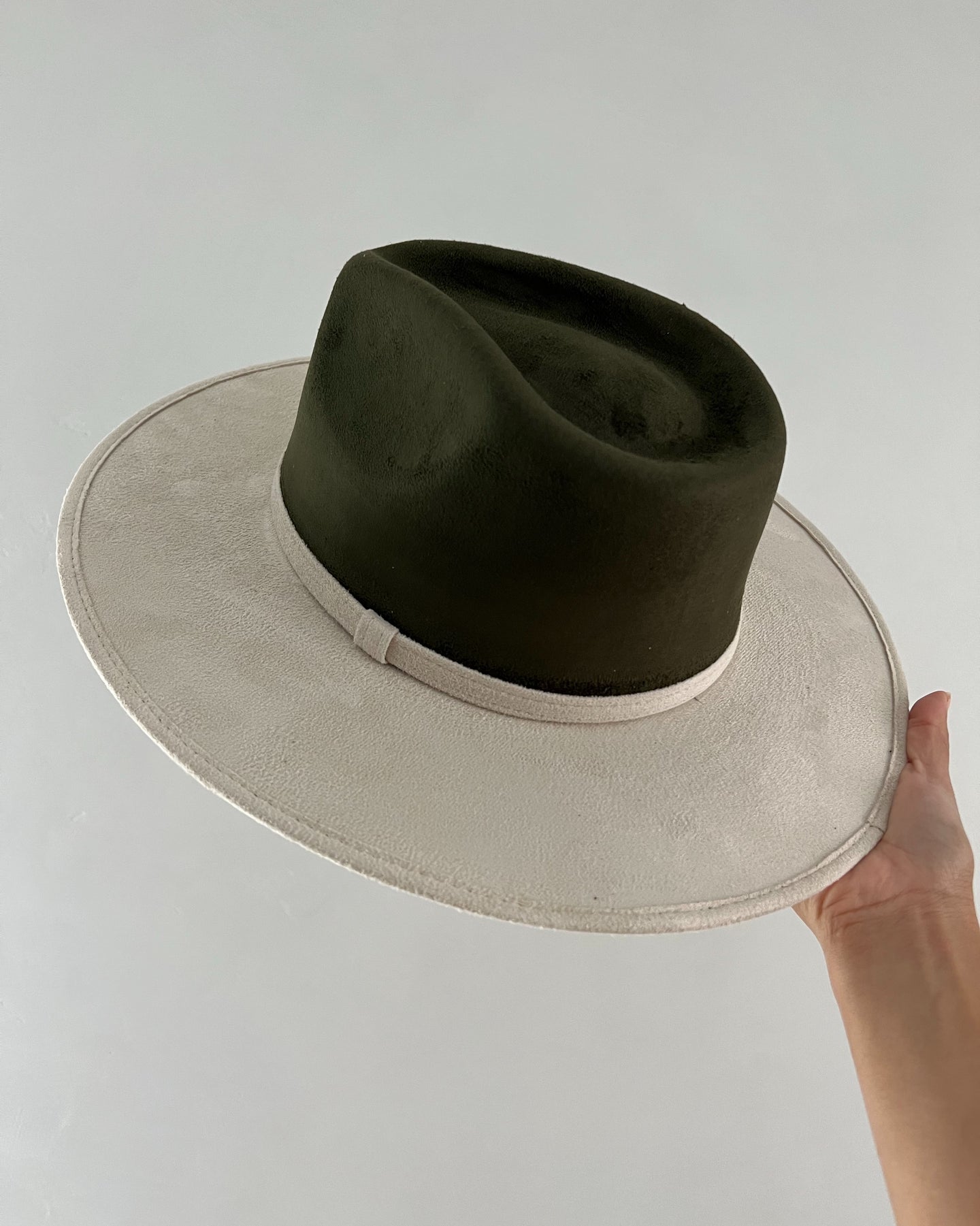 Two Toned Fedora Hat